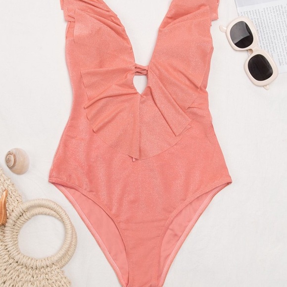 Cupshe Orange One Piece Swimsuit - Picture 8 of 9